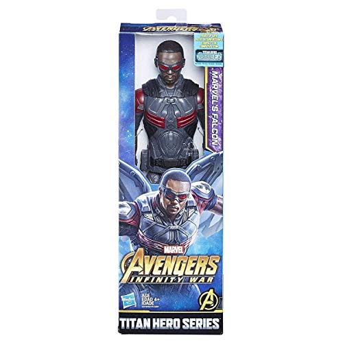 Hasbro Marvel Avengers Infinity War - E2219 - Titan Hero Series - Marvel’s Falcon mit Power FX Port von Hasbro