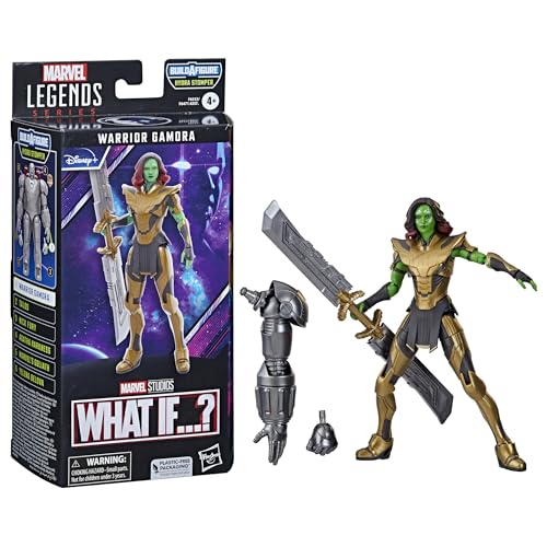 Hasbro Marvel Legends Series Warrior Gamora, What If...?Marvel Legends Action-Figur (15 cm) von Marvel