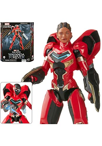 Marvel Hasbro Legends Black Panther Wakanda Forever, 15 cm große Ironheart Action-Figur, 8 Accessoires, F5783, Multi Marvel Hasbro Legends Black Panther Wakanda Forever, 15 cm große Ironheart Action-Figur, 8 Accessoires, F5783, Multi von Marvel