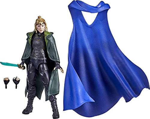 Hasbro Marvel Legends Series, Figurine Marvel's Sylvie de 15 cm Avec Design Premium, 3 Accessoires et 2 pièces Build-a-Figure, F1097, Multicolor von Marvel