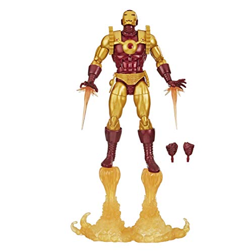 Hasbro Marvel Legends Series 15 cm große Iron Man 2020 Action-Figur, enthält 8 Accessoires, ab 4 Jahren von Marvel