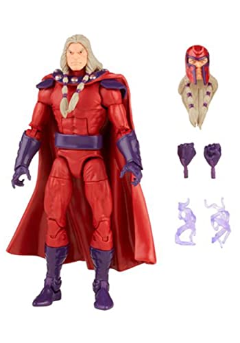Universo Marvel Hasbro Marvel Legends Series 15 cm große Magneto Action-Figur, Premium-Design, 1 Figur und 5 Accessoires Universo Marvel Hasbro Marvel Legends Series 15 cm große Magneto Action-Figur, Premium-Design, 1 Figur und 5 Accessoires von Marvel