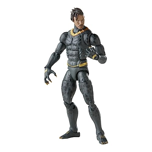 Hasbro Marvel Legends Series Black Panther Legacy Collection Killmonger, 15 cm große Action-Figur zum Sammeln mit 5 Accessoires von Marvel