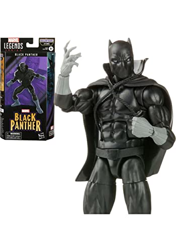 Hasbro Marvel Legends Series Classic Comics Black Panther, 15 cm große Action-Figur, 2 Accessoires, 1 Build-A-Figure Element von Marvel