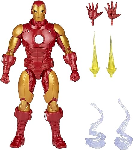 Marvel Legends Series Iron Man Modell 70, 15 cm große Action-Figur zu den Comics zum Sammeln, 4 Accessoires von Marvel