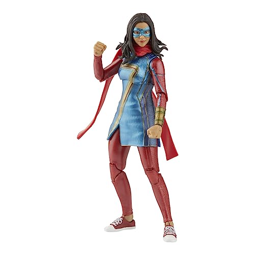 Universo Marvel Hasbro Marvel Legends Series MCU Disney Plus Ms. Marvel, 15 cm große Action-Figur, 2 Accessoires, 1 Build-A-Figure Element, Multi, F3857 Universo Marvel Hasbro Marvel Legends Series MCU Disney Plus Ms. Marvel, 15 cm große Action-Figur, 2 Accessoires, 1 Build-A-Figure Element, Multi, F3857 von Marvel