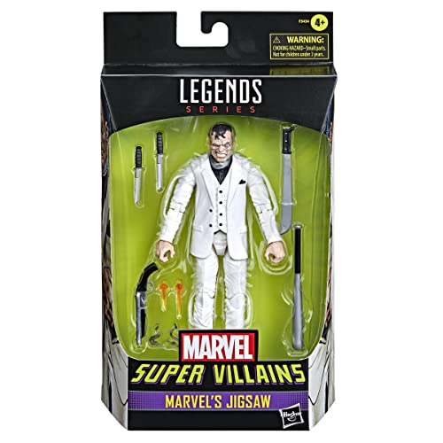 Hasbro Marvel Legends-Serie Marvel's Jigsaw Spielfiguren, Mehrfarbig (F34345L00) von Hasbro