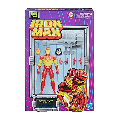 Hasbro Marvel Legends Series Retro Iron Man Actionfigur, 15,2 cm von Hasbro