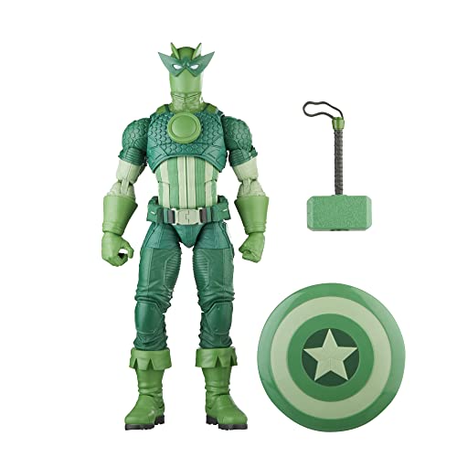 Marvel Hasbro Legends Series - Super-Adaptoid - 60. Jubiläum der Rächer - Sammlerfigur 30 cm - Figur im Maßstab 15 cm von Marvel