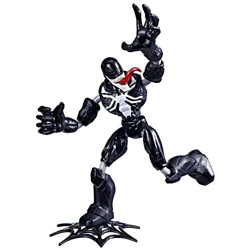 Hasbro Marvel Spider-Man Bend and Flex Missions Venom Weltraum-Mission, 15 cm große biegbare Figur, für Kinder ab 4 Jahren, F3845, Multi, One Size von SPIDER-MAN