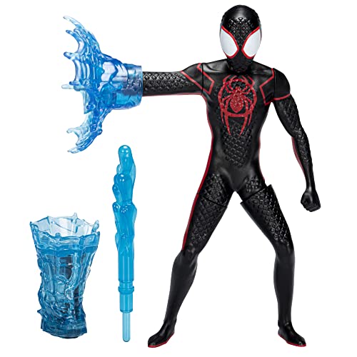 Spider-Man Marvel Web-Action Miles Morales, 15 cm große Figur Across The Verse, ab 4 Jahren von Marvel
