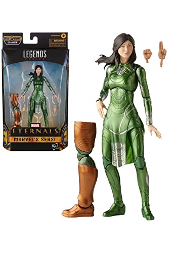 Hasbro Marvel Legends Series The Eternals 15 cm große Marvel‘s Sersi Action-Figur, im Design zum Film von Marvel