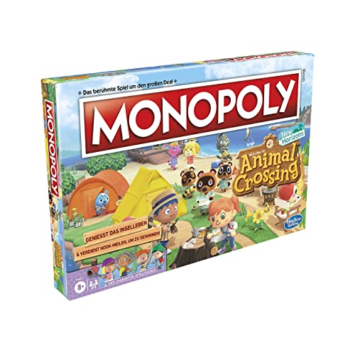 Hasbro - Monopoly - Animal Crossing New Horizons (Deutsche Version), 2 - 4 Spieler von Hasbro