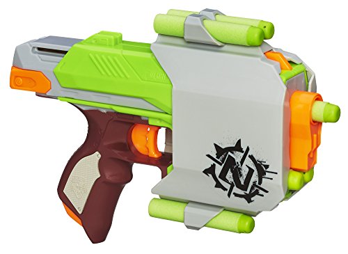 NERF Hasbro A6557E24 - Zombie Strike Sidestrike, Spielzeugblaster von NERF