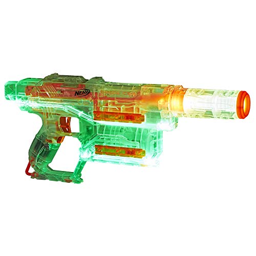 NERF Hasbro E2655EU4 N-Strike Modulus Ghost Ops Shadow ICS-6, Spielzeugblaster mit Tarn-oder Lichtmodus, Multicolor von NERF