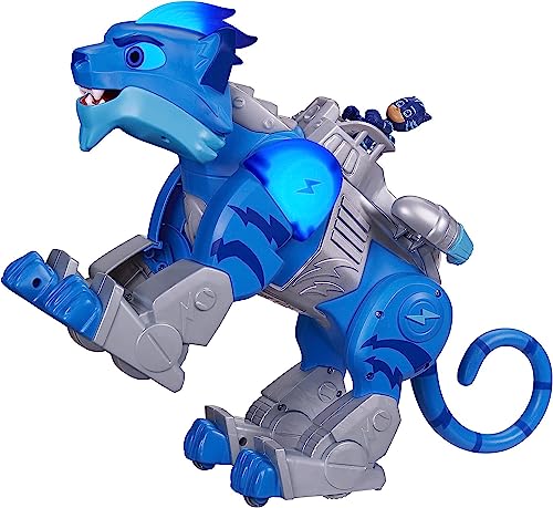PJ Masks Hasbro Animal Power Charge and Roar Power Cat, Interactive Toys with 20+ Lights and Sounds, Preschool Toys, Superhero Toys for 3 Year Old Boys and Girls and Up von PJ Masks