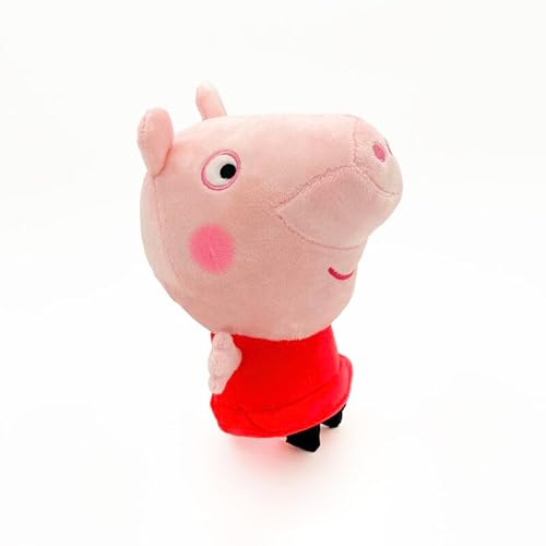 Hasbro PEPPA PIG Little Body – weiche Plüschfigur – Höhe 22 cm – Rosa und Rot von Hasbro