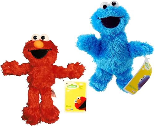 Hasbro Sesamstraße Pals Plüschtier, Elmo und Krümelmonster, 20 cm von Hasbro