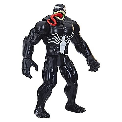 Hasbro Marvel Spider-Man Titan Hero Series Deluxe Venom Toy 30 cm Action Figure, Toys for Kids Ages 4 and Up von Marvel