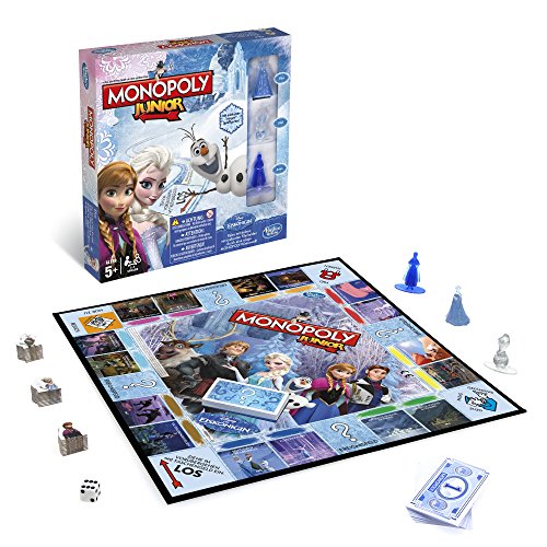 Hasbro Spiele B2247100 - Disney Die Eiskönigin - Monopoly Junior, Familienspiel von Hasbro Gaming