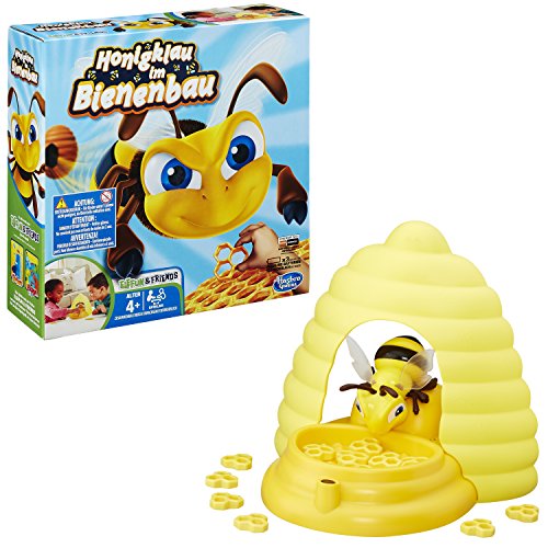Hasbro Spiele B5355100 - Honigklau im Bienenbau, Vorschulspiel von Hasbro