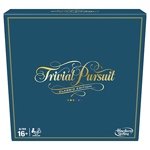 Hasbro Trivial Pursuit, Wissensspiel für Erwachsene, Familienspiel, 16 Jahre to 99 Jahre von Trivial Pursuit