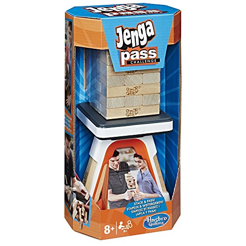 Hasbro Spiele E0585EU4 Jenga Pass Challenge, Kinderspiel von Hasbro Gaming
