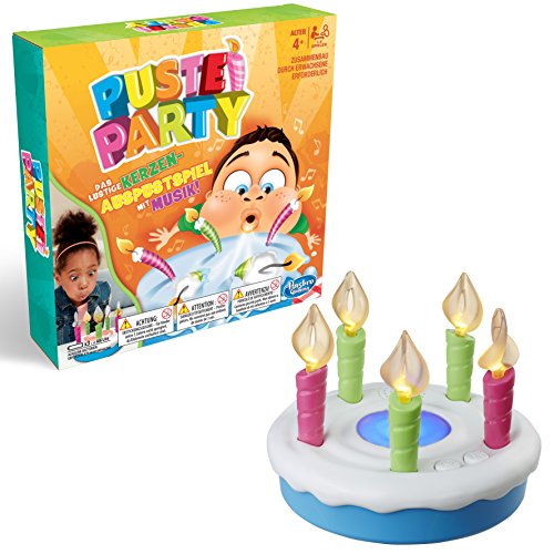 Hasbro Gaming E0887100 Puste Party, Vorschulspiel von Hasbro Gaming