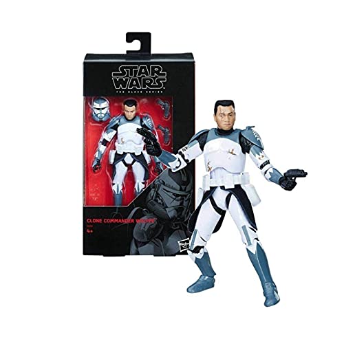 Star Wars The Clone Wars Black Series Clone Commander Wolffe Action Figure [6 Inch] von Star Wars