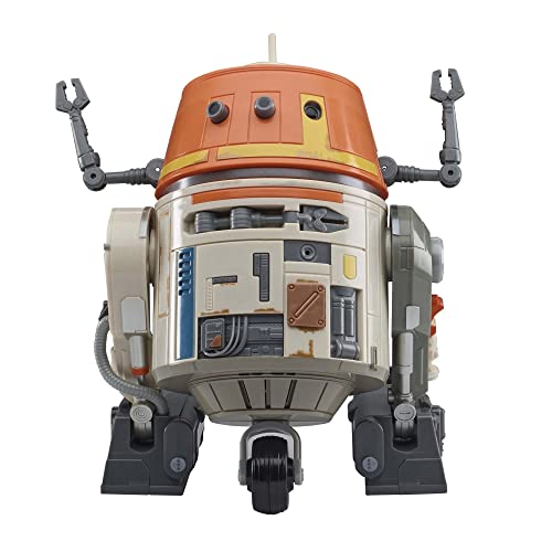 Star Wars Chatter Back Chopper, animatronisches Spielzeug für Kinder, 40+ Geräusch- und Bewegungskombinationen von Star Wars
