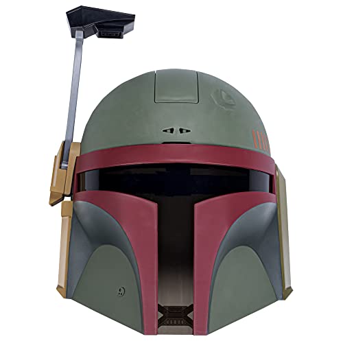 Star Wars elektronische Boba Fett Maske, Kostüm für Kinder, Spielzeug für Jungen und Mädchen ab 5 von Star Wars
