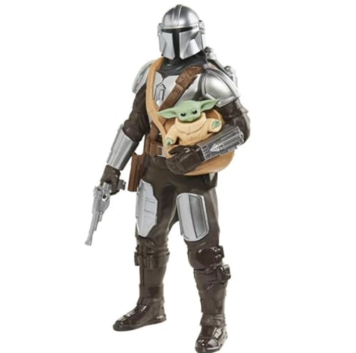 Hasbro Star Wars Galactic Action Mandalorian and GROGU, F51945E1, Multi von Star Wars