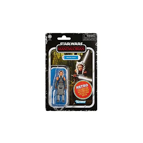 Star Wars Hasbro Retro Collection Ahsoka Tano Toy 9.5 cm-Scale The Mandalorian Collectible Action Figure, Toys for Kids Ages 4 and Up F4459 Multi von Star Wars