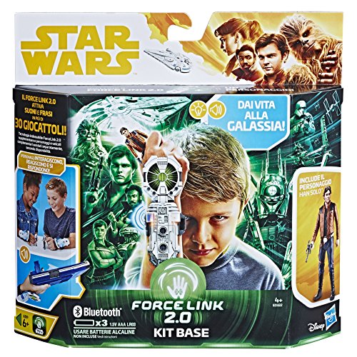 Star Wars E0322103 Starter-Set mit Han Solo (Force Link 2.0), Mehrfarbig von Star Wars