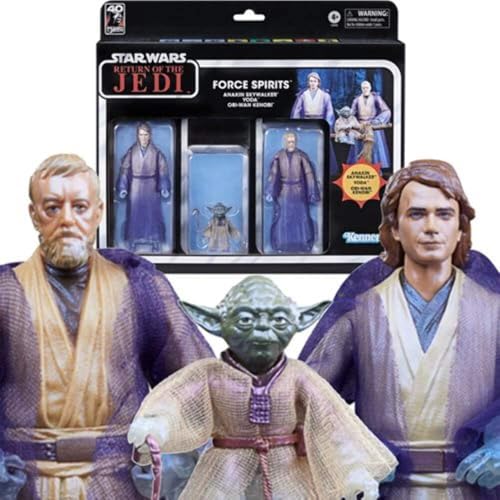 Hasbro Star Wars The Black Series Force Ghosts, 3er-Pack von Hasbro