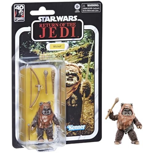Star Wars The Black Series Wicket, 15 cm große Action-Figur zu Wars: Die Rückkehr der Jedi-Ritter von Star Wars