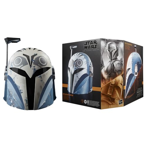 Star Wars The Black Series elektronischer BO-Katan Kryze Premium Helm, Rollenspielprodukt The Mandalorian, ab 14 Jahren von Star Wars