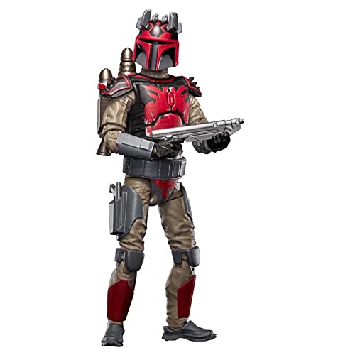 Star Wars Hasbro The Vintage Collection Mandalorian Super Commando Captain, 9,5 cm große Figur The Clone Wars, für Kinder ab 4 Jahren, Multi, F5629 von Star Wars
