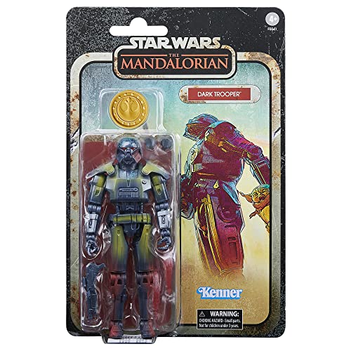 Hasbro Star Wars: The Mandalorian Black Series Credit Collection Figur Dark Trooper 15 cm von Hasbro