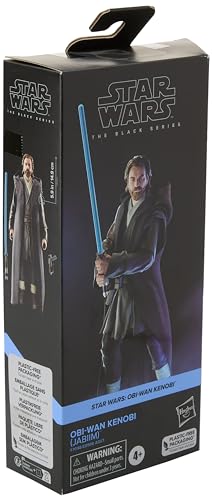 Star Wars Hasbro Star WarsThe Black Series Obi-Wan Kenobi (Jabiim), 15 cm große Action-Figur Obi-Wan Kenobi, Multi, F7098 von Star Wars