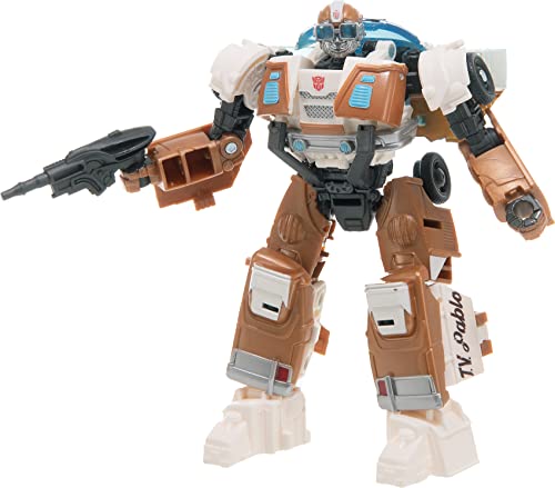 Transformers: Aufstieg der Bestien Deluxe-Klasse Wheeljack Action-Figur, 12,5 cm von Transformers