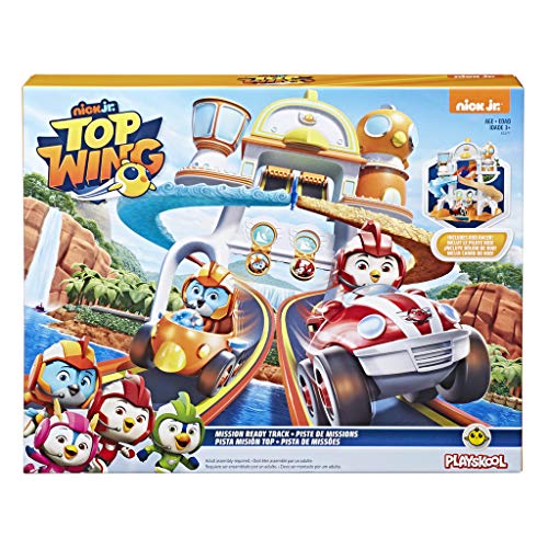 Hasbro Top Wing Turbo-Piste Spielset, enthält Sprungrampe und Starter für zwei Top Wing Flitzer, Spielzeug für Kinder von 3 bis 5 Jahren von Hasbro