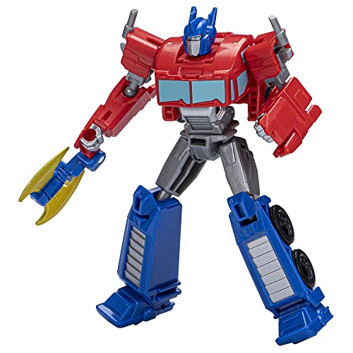 Transformers Spielzeug EarthSpark Warrior-Klasse Optimus Prime Action-Figur (12,5 cm), Roboterspielzeug für Kinder ab 6 Transformers Spielzeug EarthSpark Warrior-Klasse Optimus Prime Action-Figur (12,5 cm), Roboterspielzeug für Kinder ab 6 von Transformers
