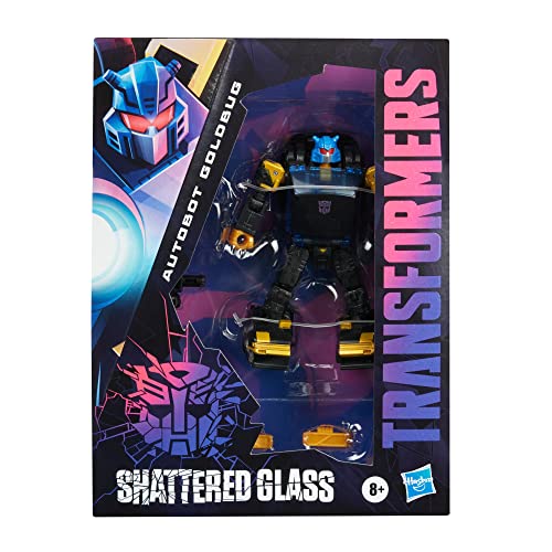 Hasbro Transformers Shattered Glass Deluxe Class Autobot Goldbug 10,2 cm Exclusive, 4 inches tall, F2704, Schwarz Hasbro Transformers Shattered Glass Deluxe Class Autobot Goldbug 10,2 cm Exclusive, 4 inches tall, F2704, Schwarz von Hasbro