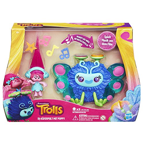 Hasbro Trolls B9885100 - Trollstadt DJ-Käferpult mit Poppy Spielset Hasbro Trolls B9885100 - Trollstadt DJ-Käferpult mit Poppy Spielset von Hasbro