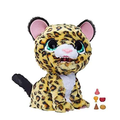 FurReal Hasbro Lil’ Wilds Lolly, Meine Leopardin, interaktives Plüschtier, mehr als 40 Geräusche und Reaktionen, ab 4 Jahren, Multi, F4394 von NERF