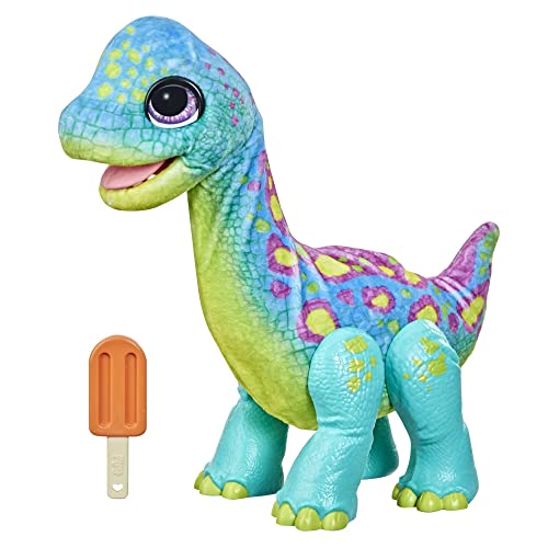 FurReal Sam, der Brontosaurus interaktives Animatronik-Plüschspielzeug, 40+ Geräusche und Reaktionen, Ab 4 Jahren FurReal Sam, der Brontosaurus interaktives Animatronik-Plüschspielzeug, 40+ Geräusche und Reaktionen, Ab 4 Jahren von FurReal