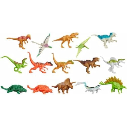 Jurassic Park Jurassic World Bag of 15 Exclusive 3 Mini Figures by Hasbro von Hasbro