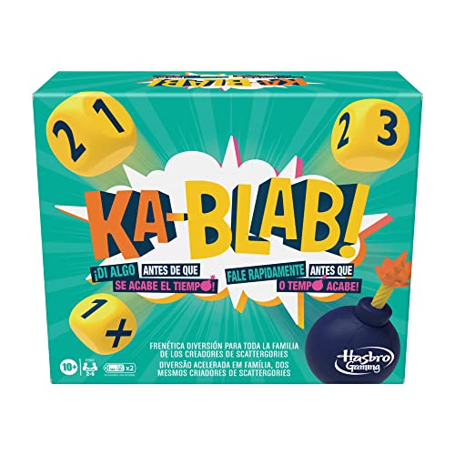 Ka-Blab! Für Familien, Kinder und Jugendliche ab 10 Jahren, Spiel für 2-6 Spieler von Scattergories von Hasbro Gaming