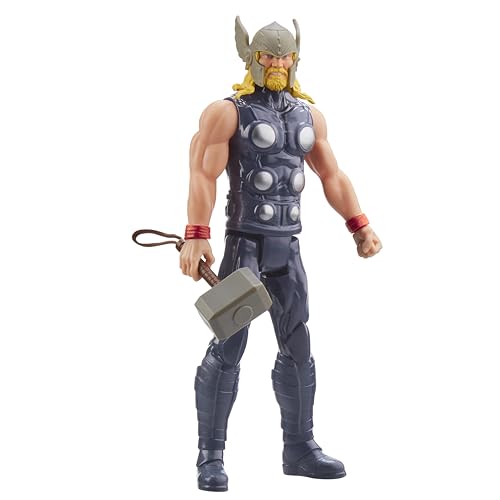 Marvel Avengers Titan Hero Serie Blast Gear Thor Action-Figur, 30 cm großes Spielzeug, Für Kinder ab 4 Jahren von Hasbro Marvel
